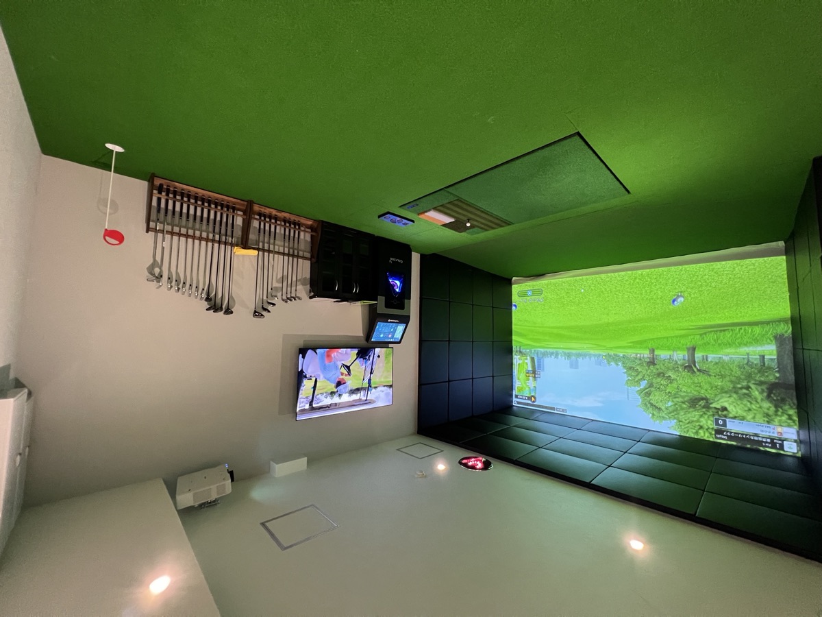 EXTRA GOLF 清澄白河店のブース