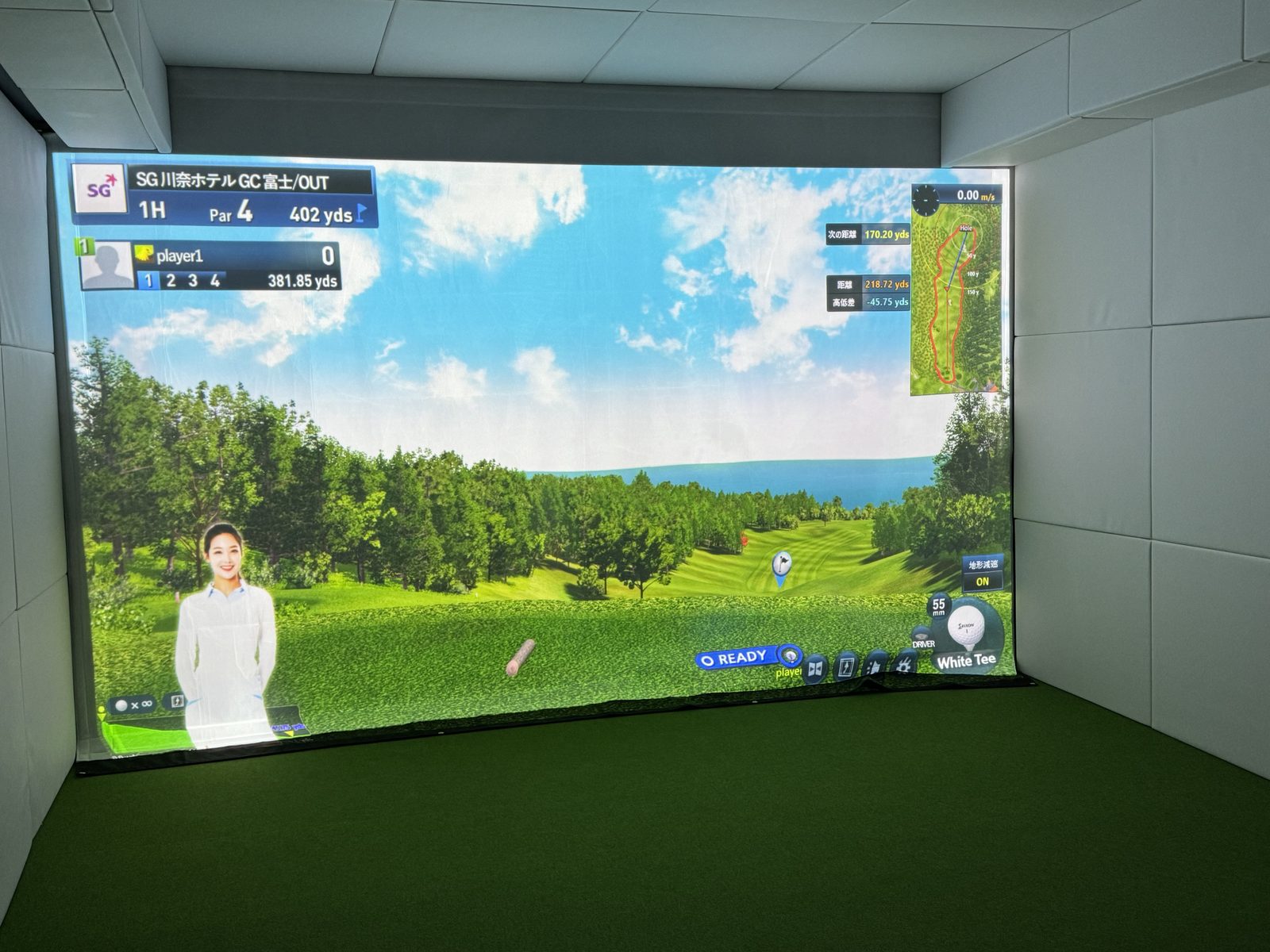 EXTRA GOLF 月島店のブース